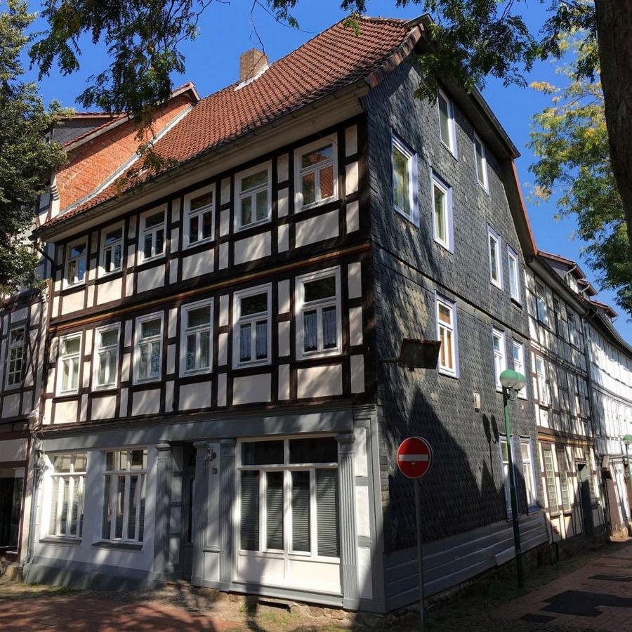 Barrierefreie Unterkunft - Fachwerk Mit Flair Apartamento Osterode am Harz Exterior foto